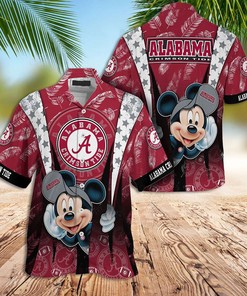 Alabama Hawaiian Shirt Mickey Mouse Hawaiian Shirt