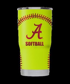 Alabama Softball Tumbler - Perfect Tumbler for Alabama Softball Fans
