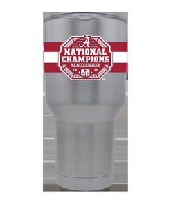 Alabama Stainless Tumbler 2020 NCAA Champs - Commemorate Alabama's NCAA Championship with this Stainless Tumbler