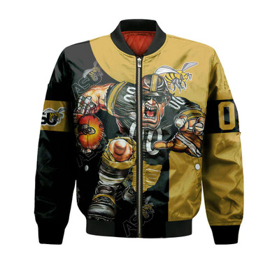Alabama State Hornets Bomber Jacket Football Go On - NCAA