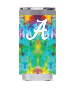 Alabama Tie Dye Tumbler - Vibrant Tie Dye Tumbler for Alabama Enthusiasts