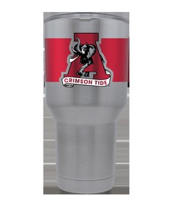 Alabama Vault Collection Stainless Steel Tumbler - Stainless Steel Tumbler from Alabama's Vault Collection