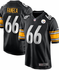 Alan Faneca Pittsburgh Steelers Nike Game Retired Player Jersey - Black