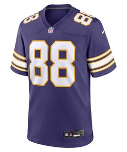 Alan Page 88 Minnesota Vikings Classic Retired Men Jersey - Purple
