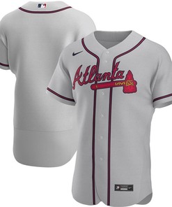 Alanta Braves 2020 Mlb Grey Jersey