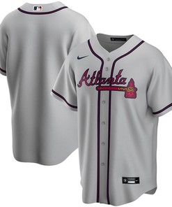 Alanta Braves 2020 Mlb Grey Jersey