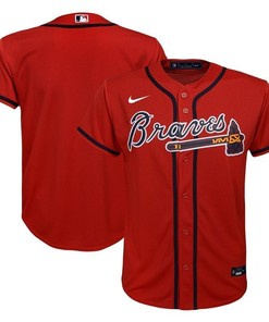 Alanta Braves 2020 Mlb Red Jersey