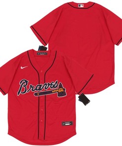 Alanta Braves 2020 Mlb Red Jersey