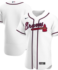Alanta Braves 2020 Mlb White Jersey 3