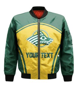 Alaska Anchorage Seawolves Bomber Curve Style Sport- NCAA