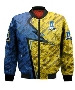 Alaska Nanooks Bomber Abstract Pattern Sport- NCAA