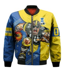 Alaska Nanooks Bomber Jacket Football Go On - NCAA