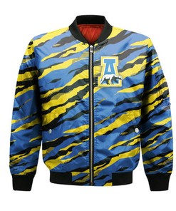 Alaska Nanooks Bomber Jacket Sport Style Keep Go On - NCAA