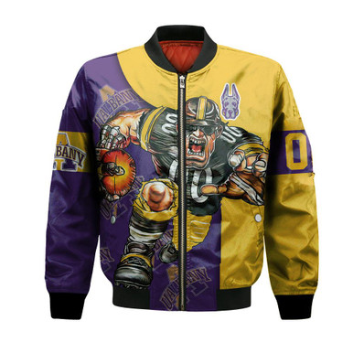 Albany Great Danes Bomber Jacket Football Go On - NCAA