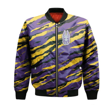 Albany Great Danes Bomber Jacket Sport Style Keep Go On - NCAA