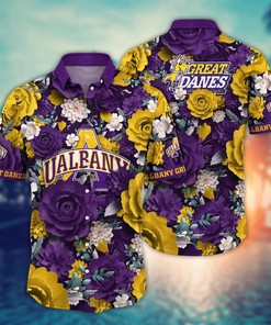 Albany Great Danes NCAA Flower Hawaii Shirt For Fans Ver 10