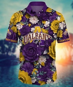 Albany Great Danes NCAA Flower Hawaii Shirt For Fans Ver 10