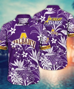 Albany Great Danes NCAA Flower Hawaii Shirt For Fans Ver 15