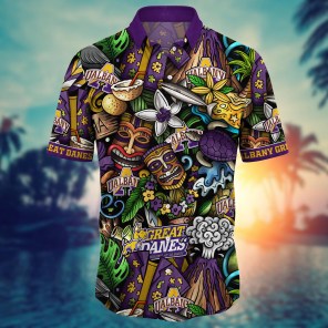 Albany Great Danes NCAA Flower Hawaii Shirt For Fans Ver 17