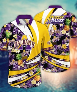 Albany Great Danes NCAA Flower Hawaii Shirt For Fans Ver 18