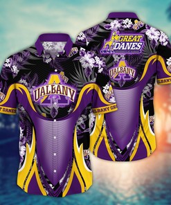 Albany Great Danes NCAA Flower Hawaii Shirt For Fans Ver 22