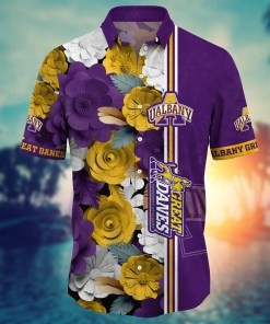 Albany Great Danes NCAA Flower Hawaii Shirt For Fans Ver 25