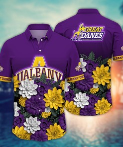 Albany Great Danes NCAA Flower Hawaii Shirt For Fans Ver 28