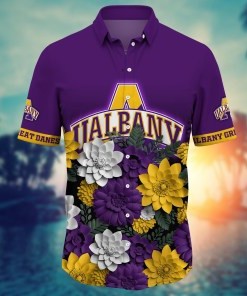 Albany Great Danes NCAA Flower Hawaii Shirt For Fans Ver 28