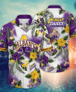 Albany Great Danes NCAA Flower Hawaii Shirt For Fans Ver 30