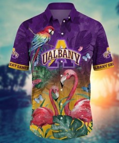 Albany Great Danes NCAA Flower Hawaii Shirt For Fans Ver 31