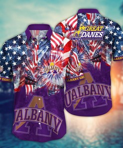 Albany Great Danes NCAA Flower Hawaii Shirt For Fans Ver 33