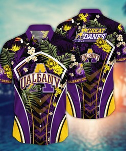 Albany Great Danes NCAA Flower Hawaii Shirt For Fans Ver 34