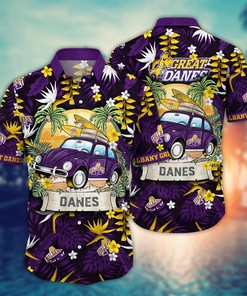Albany Great Danes NCAA Flower Hawaii Shirt For Fans Ver 4