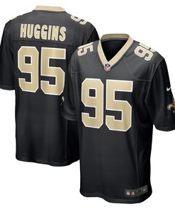 Albert Huggins New Orleans Saints Player Game Jersey - Black Nfl