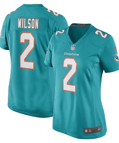 Albert Wilson Miami Dolphins Womens Game Player Jersey - Aqua Nfl