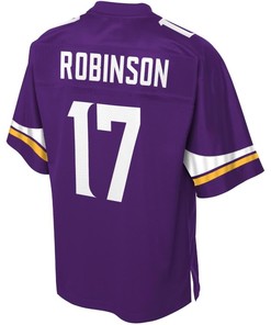 Aldrick Robinson Minnesota Vikings Nfl Pro Line Player Jersey - Purple