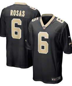 Aldrick Rosas New Orleans Saints Game Jersey - Black Nfl