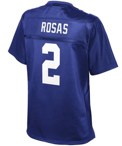 Aldrick Rosas New York Giants Nfl Pro Line Womens Team Color Player Jersey - Royal