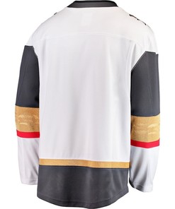 Alec Martinez 23 Vegas Golden Knights 2023 Stanley Cup Champions Patch Breakaway Jersey - White