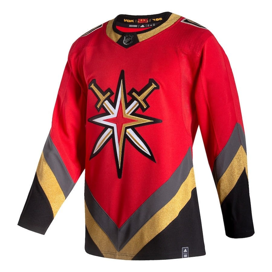 Alec Martinez 23 Vegas Golden Knights 2023 Stanley Cup Champions Patch Reverse Editon Jersey - Red