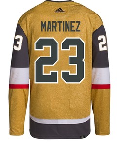 Alec Martinez 23 Vegas Golden Knights Stanley Cup 2023 Champions Patch Home Breakaway Men Jersey - Gold