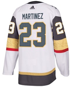 Alec Martinez 23 Vegas Golden Knights Stanley Cup 2023 Final Patch Away Breakaway Men Jersey - White