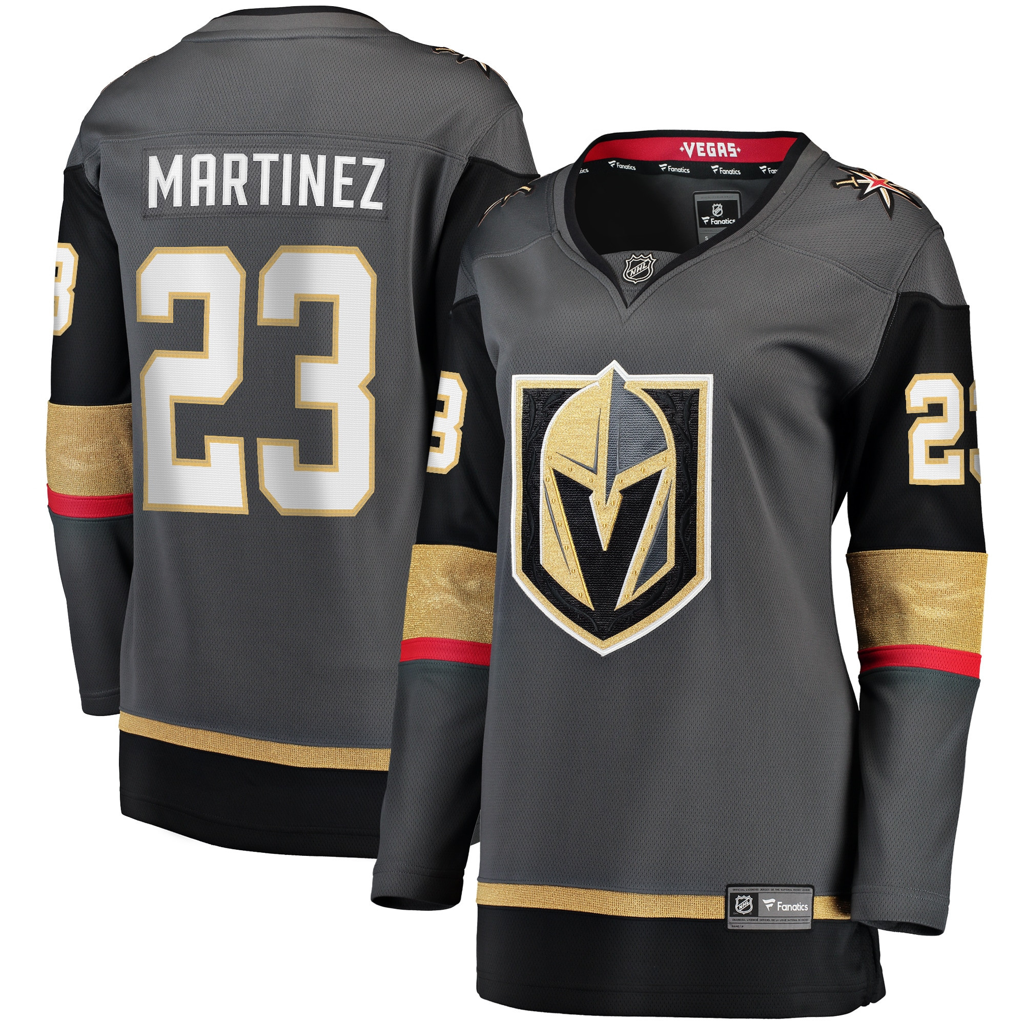 Alec Martinez Vegas Golden Knights Fanatics Branded Womens Breakaway Home Player Jersey - Gray Nhl