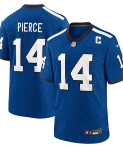 Alec Pierce 14 Indianapolis Colts Indiana Nights Alternate Game Men Jersey - Royal