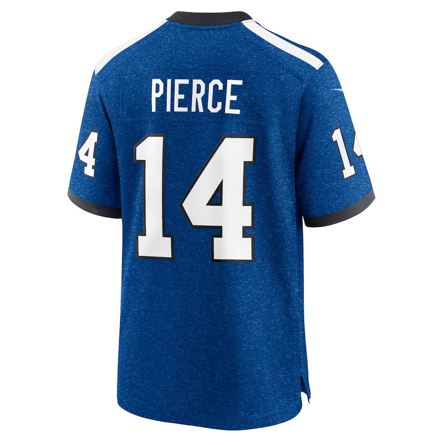 Alec Pierce 14 Indianapolis Colts Indiana Nights Alternate Game Men Jersey - Royal