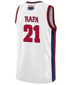 Alejandro Ralat 21 FAU Owls 2023 Final Four Basketball Men Jersey- White