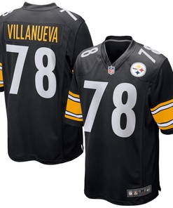 Alejandro Villanueva Pittsburgh Steelers Nike Game Jersey - Black