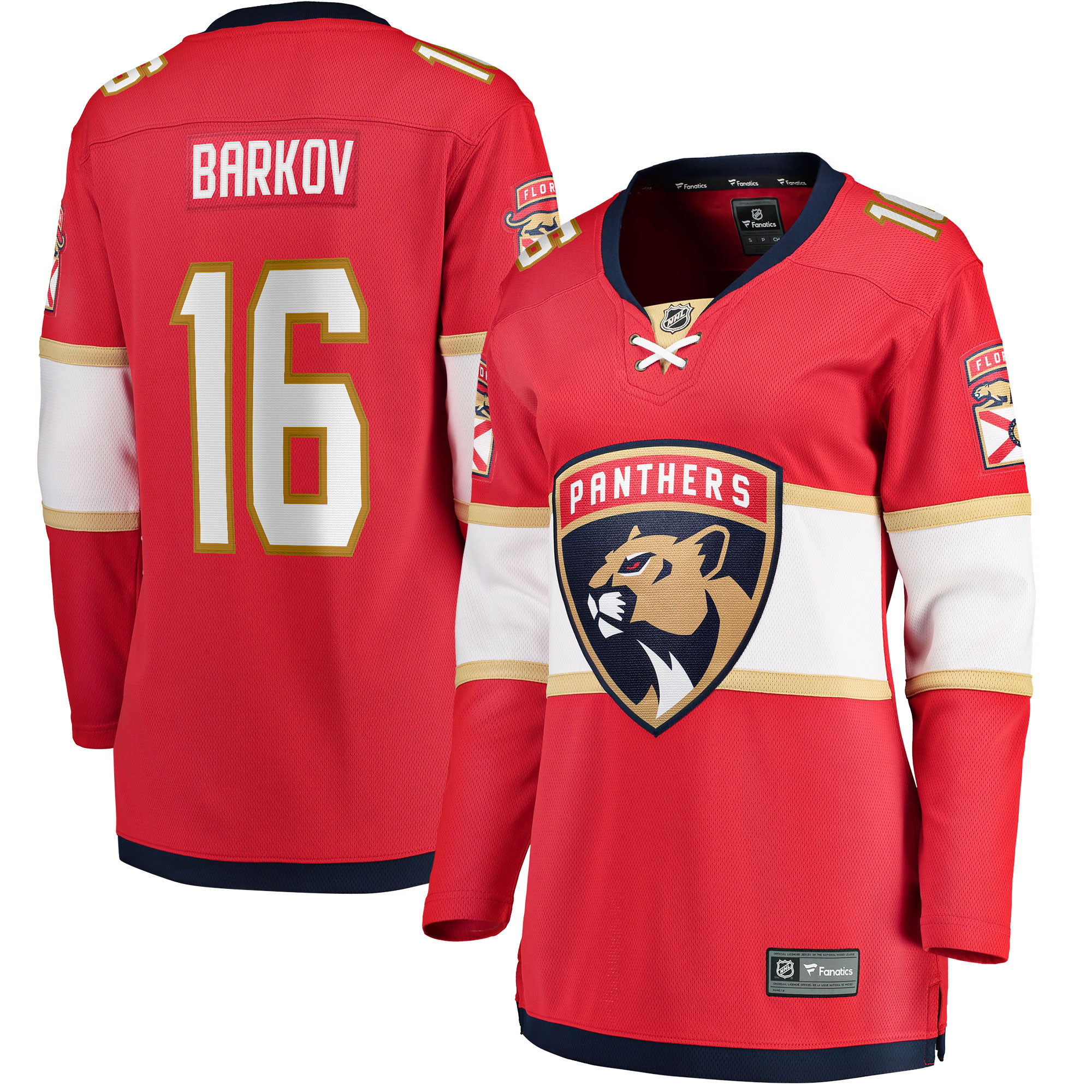 Aleksander Barkov Florida Panthers Fanatics Branded Womens Home Breakaway Player Jersey - Red Nhl