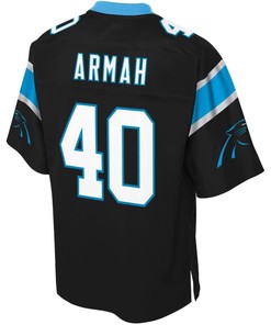 Alex Armah Carolina Panthers Nfl Pro Line Youth Home Player Jersey - Black