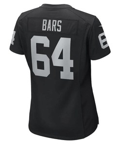 Alex Bars Las Vegas Raiders Women's Game Player Jersey - Black